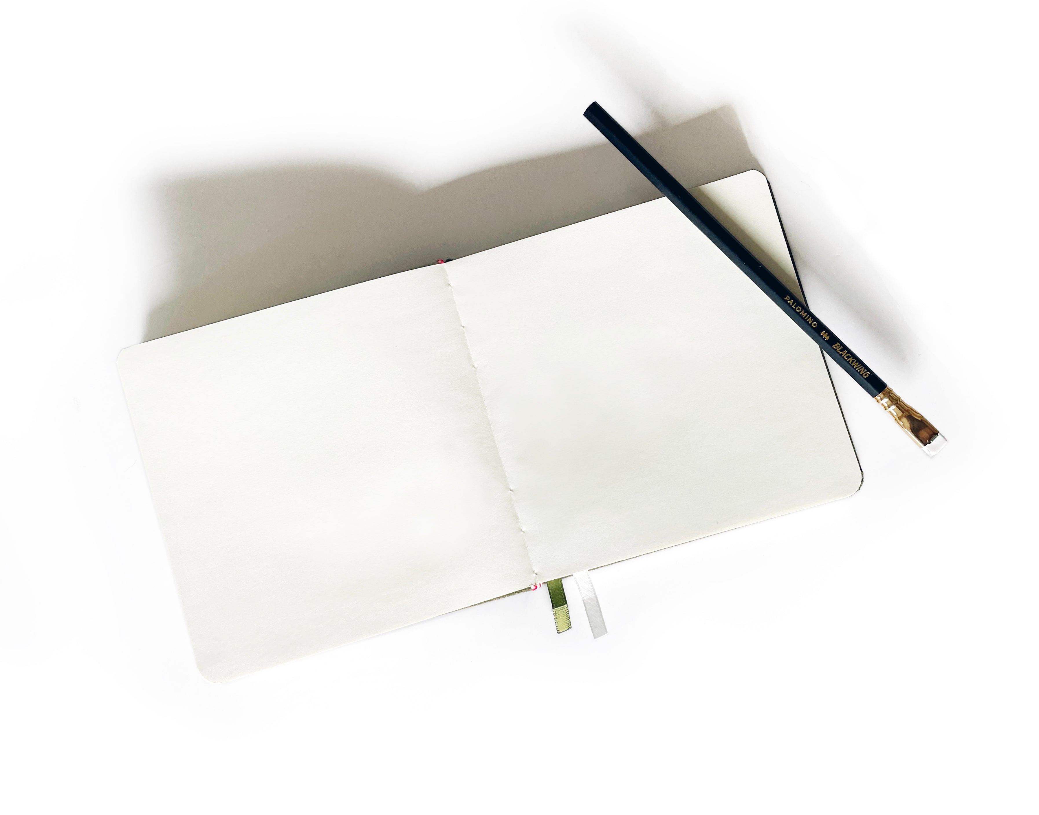 Vintage Bow Foil Embossed Square Linen Notebook