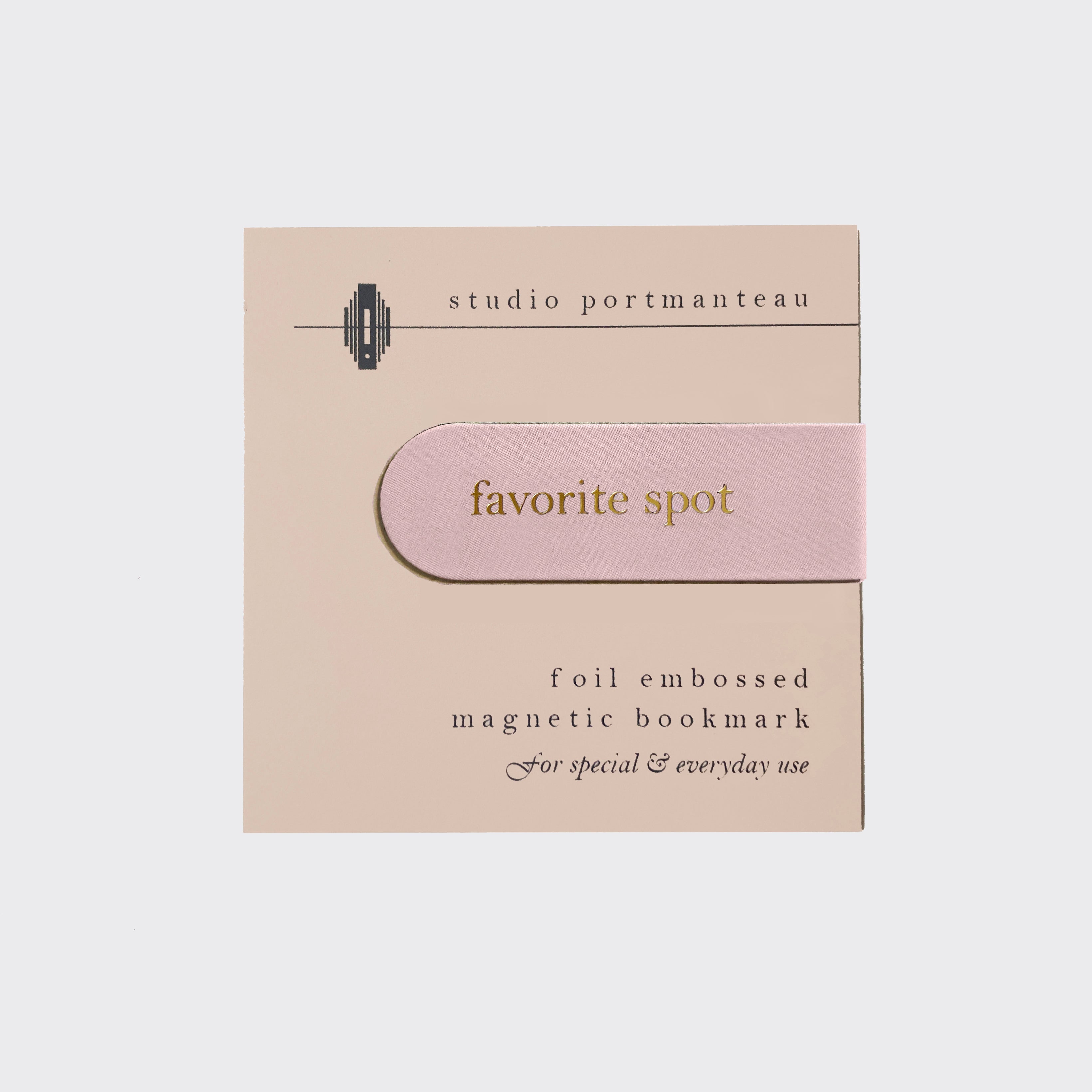 Book Lover Magnetic Bookmark Set - Foil Embossed