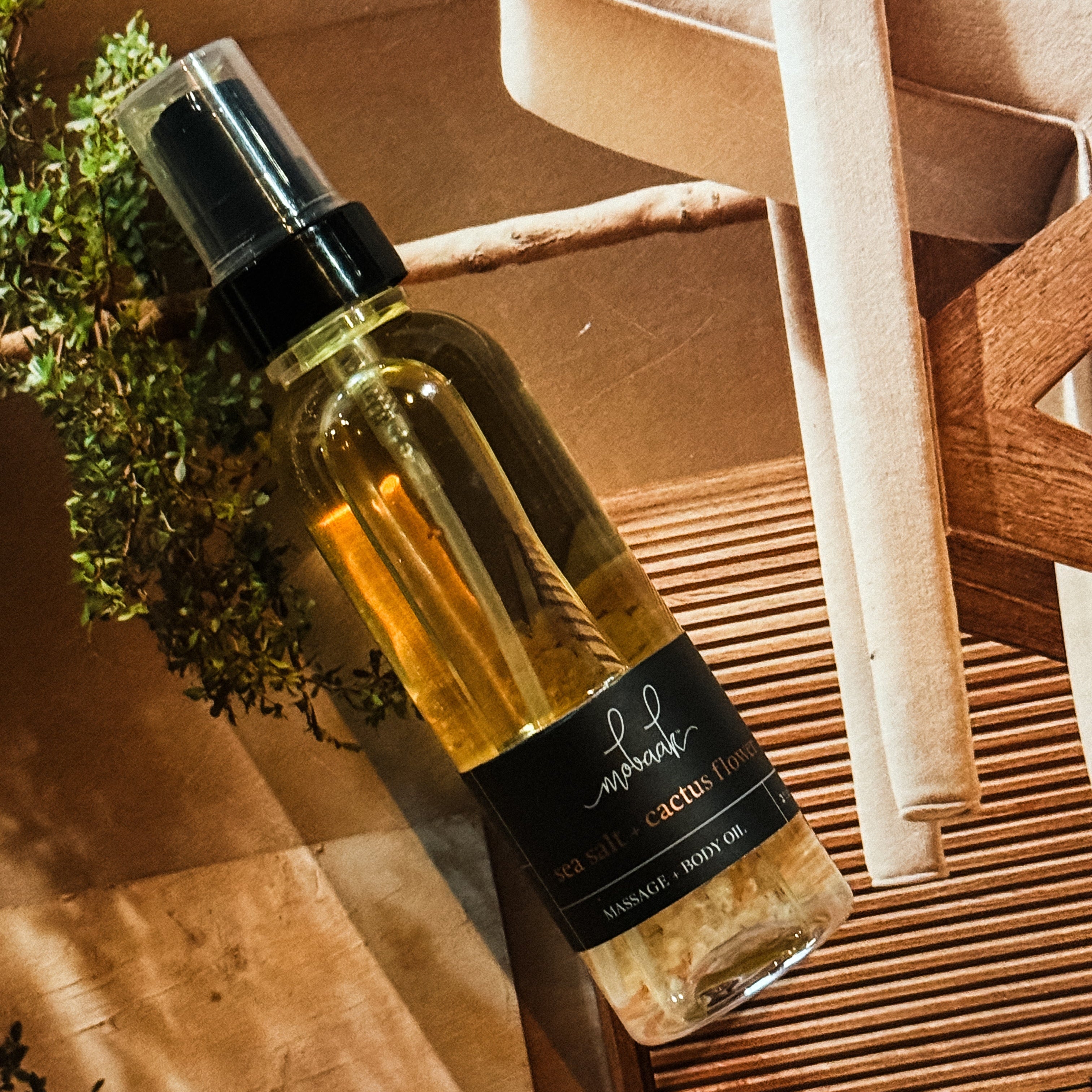Sea Salt + Cactus Flower Travel Body Oil