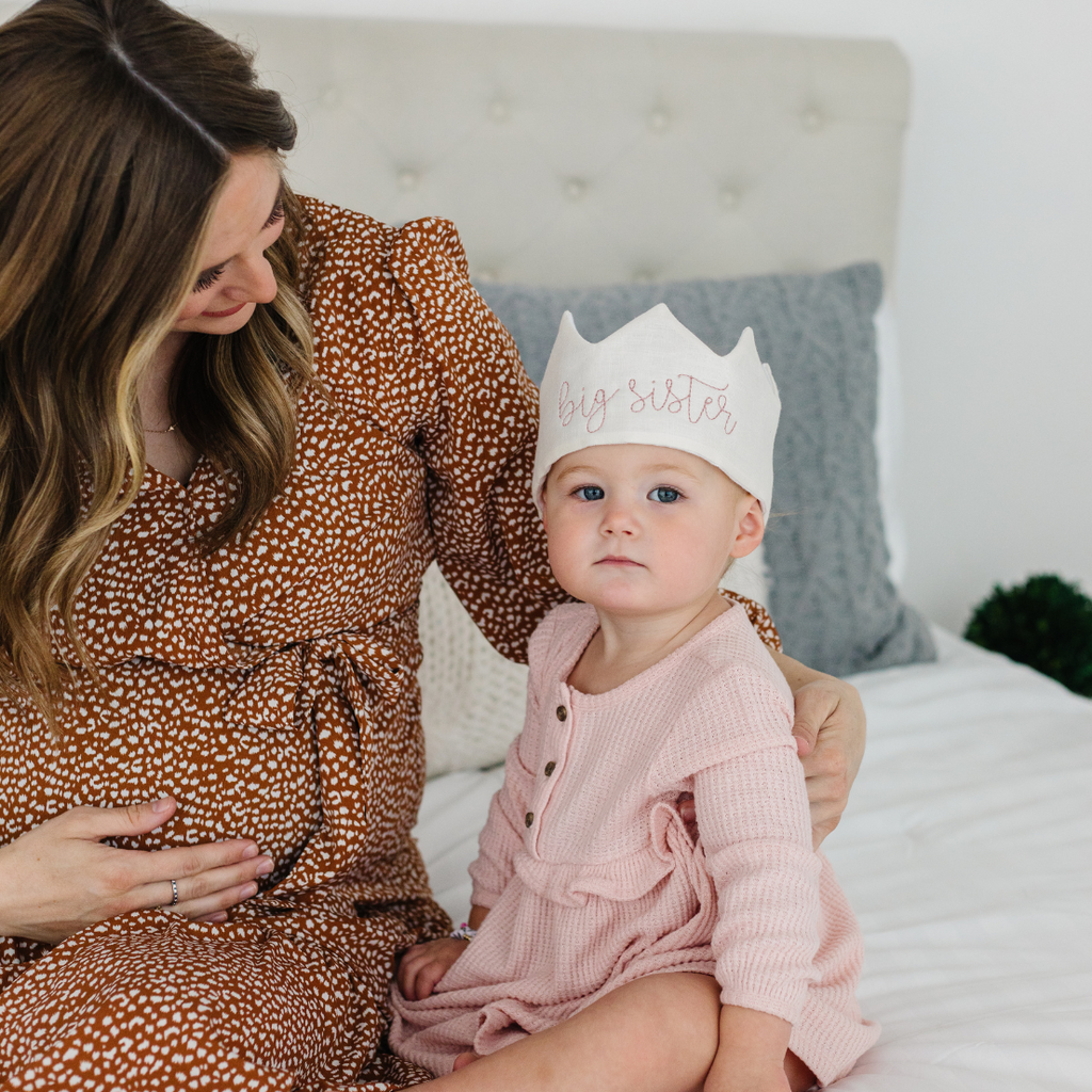 New Big Sister Crown - A Unique & Special Gift for a Proud New Sibling - Madly Wish